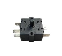 1 PCS Room Heater 3 Position 3 Pin 5Pin Rotary Switch Selector AC 250V NWPNLXEA(5 Pin)