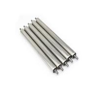 1 Pcs Rouleaux De Convoyeur en Acier Inoxydable - Dia 1 '' Rouleau Coulissant Non Motorisé De Remplacement Commercial pour Tondeuse Projets De Bricolage Lisse Court Long Roulea, L 550mm/22in