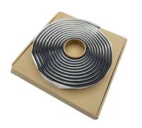 1 Pcs Ruban Butyle,Joint Mastic D'etanchéité En Cordon Préformé,Ruban Etanche Adhesif Butyle Avec Boîte,Pour Pare-Brise,Feux De Voiture Et Cadre De Porte,Noir Rond,Env.9mm X 4m