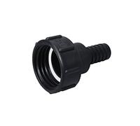 1 Pcs S60 X 6 Raccords De Tuyau Grossiers, Filetage À 1/2" 3/4" 1" 2" Tuyau IBC Raccords De Réservoir en Plastique Connecteur De Vidange De Jardin Adaptateur De Réservoir d'eau (Size : 19mm)