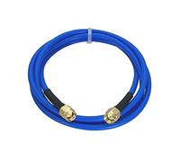 1 PCS SMA Bouchon mâle à SMA Bouchon mâle Rg402 0.141" Câble bleu Pigtail flexible 4inch ~ 2 0M RF Connecteur coaxial(12inch)