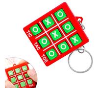 1 Pcs Tic Tac Tongue, Tic Tac Toe, Jeu Tac Tac, Porte-Clés Tic Tac Toe Pendentif