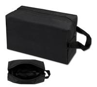 1 Pcs Trousse de Toilette de Voyage,Trousse Maquillage,Trousse de Toilette à Suspendre,Multifonction Sac Organisateur,Sac de Rasage,pour Ranger Les Articles de Toilette,Voyages,Camping(Noir)