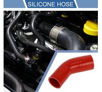 1 Pcs Tuyau En Silicone Rouge De 45Mm/1.77"-51Mm/2.01" Di 90Mm/3.54" De Longueur à 45 Degrés Pour Voiture, Tuyau De Liquide De refroidissements Universel