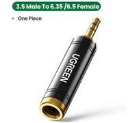 1 pcs UGREEN Adaptateur Audio jack 3,5 mm mâle vers jack 6,35 mm/6.5mm femelle G