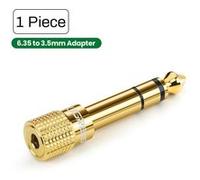 1 pcs UGREEN Adaptateur Audio jack 6,35 mm mâle vers jack 3,5 mm femelle G