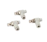 1 pcs Vanne de régulation de débit ASL4-M5 M6 ASL4-01 M8 M10 ASL4-6 M8 M10 Raccord de joint(ASL6-03)