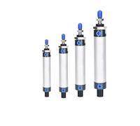 1 pcs vérins pneumatiques à air comprimé double vérin à air comprimé MAL Mini alésage 16/20/25/32 mm 40 mm course 25/50/75/100 200 levier unique(150mm Stroke,Bore 25mm)