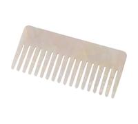 1 peigne à cheveux statique - Petit peigne de douche - Shampoing - Démêlant - Plaque à boucler - Vinaigre blanc - Peigne de coiffeur - Peigne à vinaigre géométrique - Peigne rétro et Gzb821 (C, 17 x