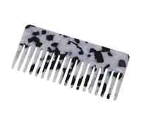 1 peigne à cheveux statique - Petit peigne de douche - Shampoing - Démêlant - Plaque à boucler - Vinaigre blanc - Peigne de coiffeur - Peigne à vinaigre géométrique - Peigne rétro et Gzb821 (D, 17 x