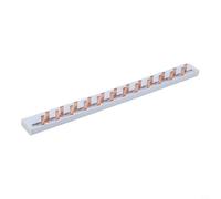 1 peigne d'alimentation avec 12 modules, 63 A, conçu pour une efficacité et une sécurité accrues du câblage dans DPN (E)