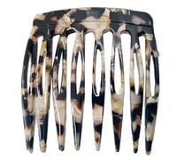 1 peigne latéral à cheveux style français pince à cheveux en acétate accessoire de cheveux tendance pour femme tenue sûre et élégante