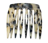 1 peigne latéral pour cheveux style français finition acétate petit clip pour femmes accessoires de cheveux style sûr