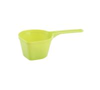 1 pelle à nourriture pour animaux, lot de gobelets doseurs et cuillères en plastique pour une alimentation précise des chiens, chats et chiens, accessoires de voiture (vert, A)