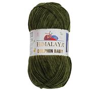 1 pelote/bobine Himalaya Dolphin Baby, chaque écheveau 100 g/3,5 oz, 120 m/132 y, fil Super Bulky, fil pour couverture, fil velours, fil à tricoter, fil pour Amigurumi, fil pour bébé 80361