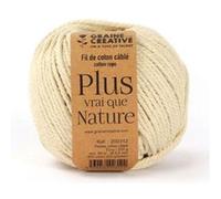 1 pelote de coton câblé - Ecru