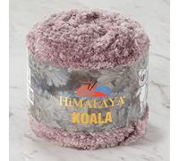 1 pelote de fil chenille Himalaya Koala, 100 g, 100 m, 100 % micro polyester épais, pour Amigurumi, couvertures pour bébé et décoration d'intérieur, 75708