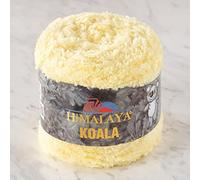 1 pelote de fil chenille Himalaya Koala, 100 g, 100 m, 100 % micro polyester épais, pour Amigurumi, couvertures pour bébé et décoration d'intérieur, 75723