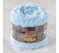 1 pelote de fil chenille Himalaya Koala, 100 g, 100 m, 100 % micro polyester épais, pour Amigurumi, couvertures pour bébé et décoration d'intérieur, 75718