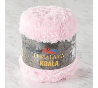 1 pelote de fil chenille Himalaya Koala, 100 g, 100 m, 100 % micro polyester épais, pour Amigurumi, couvertures pour bébé et décoration d'intérieur, 75712