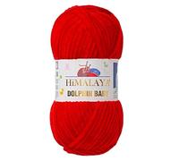1 pelote/écheveau Himalaya Dolphin pour bébé, chaque pelote 100 g/3,5 oz, 120 m/132 y, fil super épais, fil pour couverture, fil velours, fil à tricoter, fil pour Amigurumi, fil pour bébé 80318