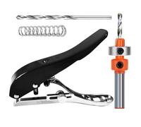 1 perforatrice, perforatrice, perforatrice à papier, outil de poinçonnage portable, outil de scrapbooking robuste avec un trou, outils de bricolage pour panneaux de particules, artisanat, photos