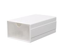 1 Petit Tiroir Empilable en Plastique, Boîte de Rangement avec Tiroir Coulissant pour Chambre à Coucher, Cuisine Sous Évier, Garde Manger, Salle d'Artisanat, Dortoir, Bureau