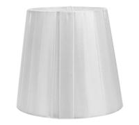 1 petite housse plissée en gaze for lampe de table, style champignon, minimaliste, for une ambiance lumineuse et tactile - Accessoire idéal for ou suspension XXin(White)