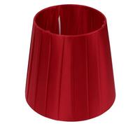 1 petite housse plissée en gaze for lampe de table, style champignon, minimaliste, for une ambiance lumineuse et tactile - Accessoire idéal for ou suspension XXin(Red)