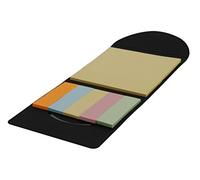 1 petits Livrets de bloc de notes autocollantes haut de gamme de poche . Avec des Notes autocollantes jaunes et 5 Mini notes autocollantes multicolores. Pratique et élégant, très apprécié comme , marque-pages et pense-bêtes