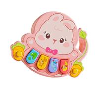1. Piano d'apprentissage précoce 0-3 ans ABS Safe Design portable multisensoriel Rythme & Sound Training Preschool Music Keyboard