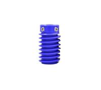 1 pièce 0,5/0,8/1,5 module alésage de vis sans fin 4/5/6/8/10/12 mm POM engrenage arbre à vis sans fin avec rainure de clavette pour équipement CNC(B-Type 1 Module Bore 5mm)