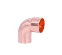 1 pièce 1/2" 5/8" 3/4" 7/8" 1" 16 19 22 28 35 42 54-108 mm Coupelle à souder vers extrémité mâle en cuivre, alimentation simple, coude à 90 degrés(28.6mm Wall 1.3mm)