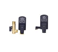 1 pièce 1/2 pouce DN15 AC 220 V compresseur d'air à synchronisation électronique 2 voies réservoir d'air vanne de vidange automatique vanne électrovanne(110v,Split-boty type)