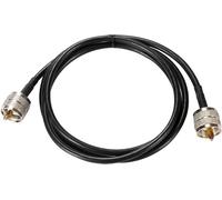 1 Piece 1.2M UHF Male PL-259 to UHF Male PL-259 RG58 Coaxial Cable for HAM Radio and CB Antenna Analyzer,Dummy Load,SWR Meter