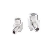 1 pièce, 1/8 "1/4" 3/8 "1/2" 3/4 "BSPP femelle à BSPT mâle, Angle de coude, coupleur à 90 degrés, raccord en acier inoxydable 304, eau, gaz Propane(BSP_3/4")