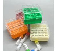 1 pièce 1,8/2 ml PC Matériau PC Tube Boîte de stockage Tube de laboratoire Kryo Tube Support de tube de congélation 25/81/100 évents (25 aérations)