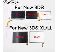 1 pièce/1 ensemble écran d'affichage LCD supérieur et inférieur pour nouveau 3DS nouveau contrôleur 3DS XL LL écran d'affichage en verre numériseur tactile Nouvelle console 3DS XL tactile