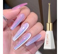 1 Pièce 10 Ml Romarin Poudre De Vernis À Ongles Chrome Magnetic yeux de chat Chameleon Métallique Poudre De Brillant D'art D'ongle Pour Le Bricolage De Vernis À Ongle De Gel Étincelant De Pigment De D