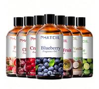 1 pièce 100ml/3,38 fl.oz Huile parfumée fruitée à la noix de coco et à la vanille. Huiles essentielles pour diffuseur, humidificateur, parfums faits maison, savon et fabrication de bougies. Melon conc