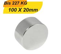 1 pièce 100mm x 20mm mini-aimants néodyme ronds N38 petits aimants extra-forts, adaptés aux tableaux blancs, aimants de réfrigérateur, tableaux magnétiques et bien plus encore