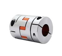 1 pièce 12/14/15/16/17/18/19/20/22/24 mm Accouplement flexible CNC en forme de prune for arbre, connecteur de servomoteur, manchon D40L66