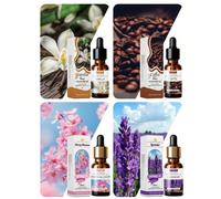 1 pièce/12 pièces, 10ml chacun, Lavande, Santal, Fraise, Lys, Eucalyptus, Fleur de cerisier, Rose, Citron, Menthe, Jasmin, Orange douce Huiles essentielles. Ces huiles essentielles peuvent être utilis