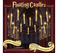 1 pièce/12 pièces/20 pièces Bougies LED flottantes avec télécommande - Décoration intérieure pour la maison, la salle de classe, la chambre, l'anniversaire, le Noël magique, comprend un fil de pêche,
