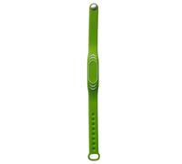 1 pièce 13.56MHz IC M-1 S50 porte-clés étiquettes RFID clé Finder carte jeton rêves gestion de présence porte-clés ABS étanche bracelet - Type green