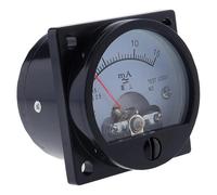 1 pièce 2.5 précision DC 0-100mA ampèremètre classe SO-45 rond analogique panneau mètre noir