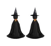 1 pièce/2 figurines de spectre lumineux à DEL avec base stable pour décorations d'Halloween, spectre lumineux pour spectre éclairé, spectres LED lumineux décorations d'Halloween