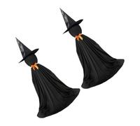 1 pièce/2 figurines de spectre lumineux, spectre lumineux LED pour décorations d'Halloween en plein air, spectres lumineux avec base stable pour fournitures de fête d'Halloween