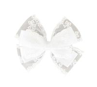1 pièce/2 pcs ruban double nœud pince à cheveux pour femmes filles tendance bowknot cheveux longs barrettes accessoires de coiffure couleur unie