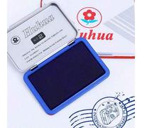 1 pièce/2 pièces/3 pièces/4 pièces Tampon à encre métallique carré, encre à base d'eau séchant rapidement, tampon encreur pour timbres, sceaux, tampons, convient aux étudiants, enseignants, comptables